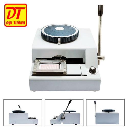 Máy Dập Chữ Nổi Trên Thẻ Nhựa PVC