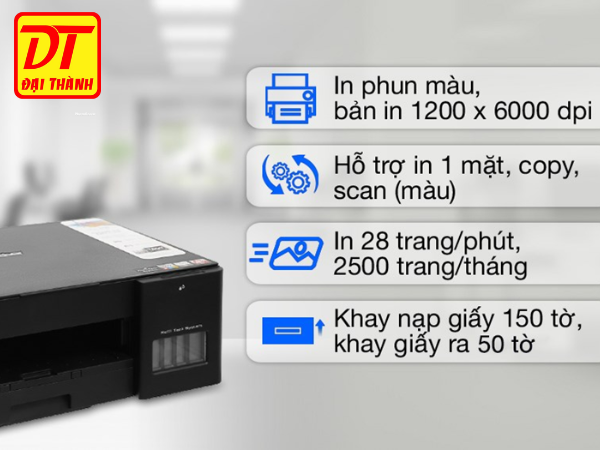 Máy in màu Brother DCP-T220 (In - Scan - Copy) sang trọng đẳng cấp