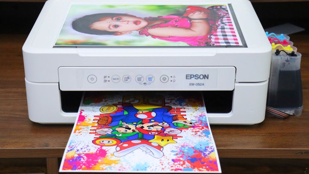 Máy in Epson Ew- 052A- In Phun Đa Năng, Wifi