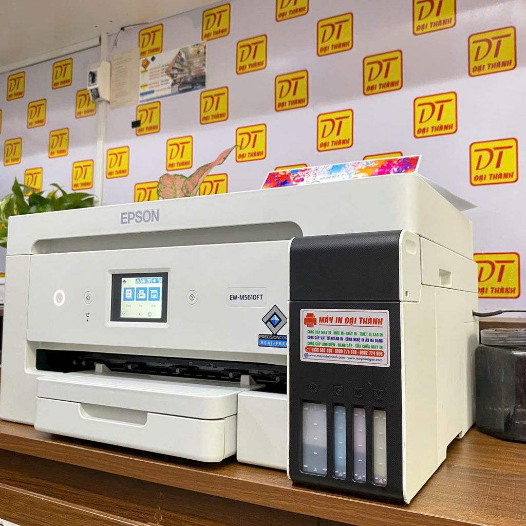 Máy In Epson M5610FT - In Phun A3, Scan Copy A4, 2 Mặt Tự Động