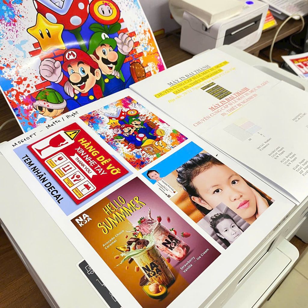 Máy In Epson M5610FT - In Phun A3, Scan Copy A4, 2 Mặt Tự Động