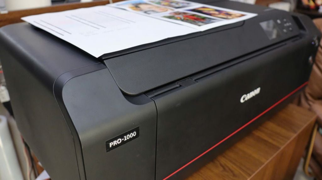Máy In Canon Pro 1000 - 12 Màu Khổ A2 - In Ảnh Chuyên Nghiệp