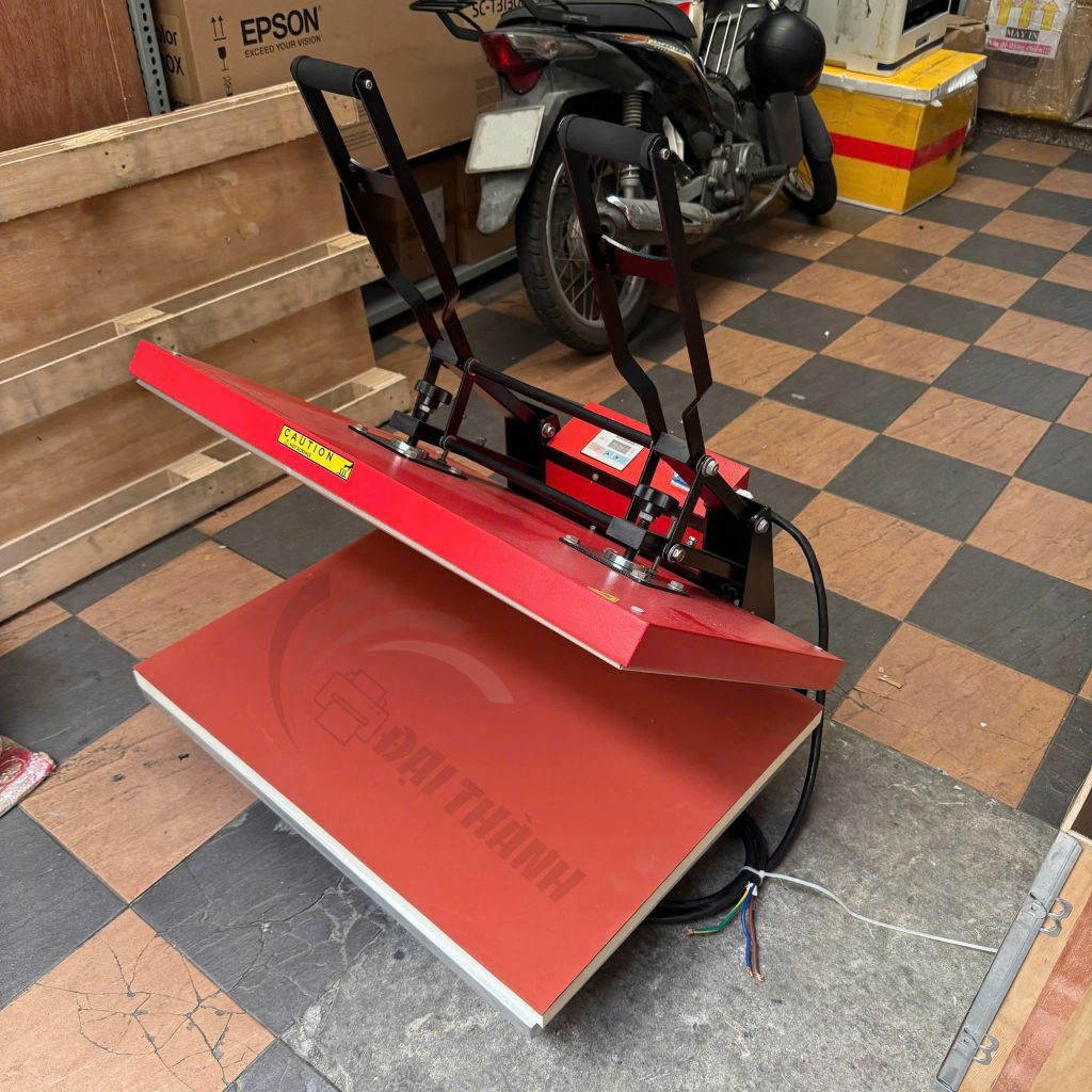 Máy ép nhiệt cao áp khổ 60x80 - Ép nhiệt thủ công