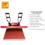 Máy ép nhiệt cao áp khổ 60x80 - Ép nhiệt thủ công