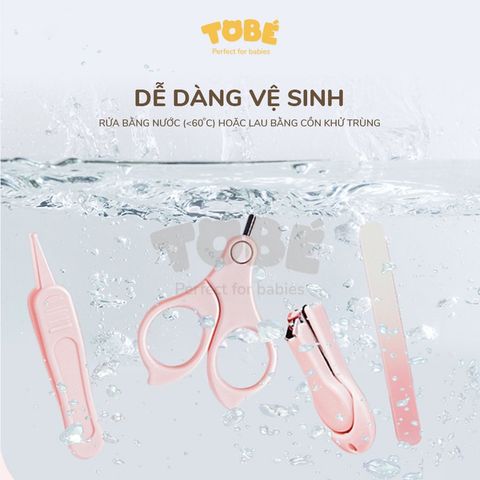  Bộ Bấm Móng Tay 4 Chi Tiết MS 0103 