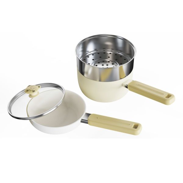  Bộ Nồi Chảo Kèm Xửng Hấp TERY MS 4112 