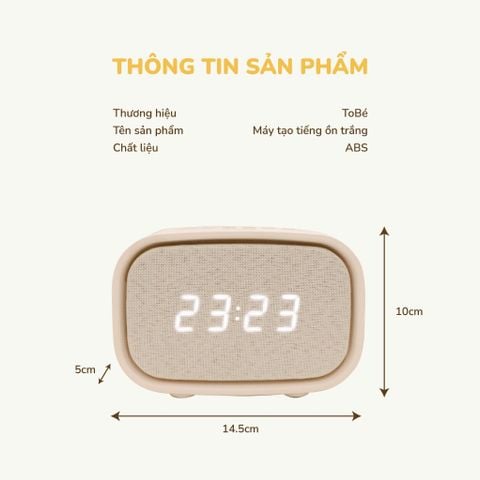  Máy Tạo Tiếng Ồn Trắng MS 9123 