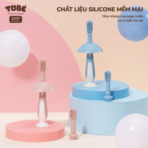  Bàn Chải Tập Đánh Răng Silicone MS 2107 