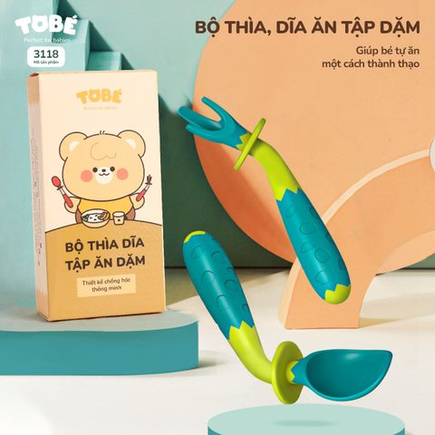  Set Thìa Dĩa Ăn Dặm MS 3118 