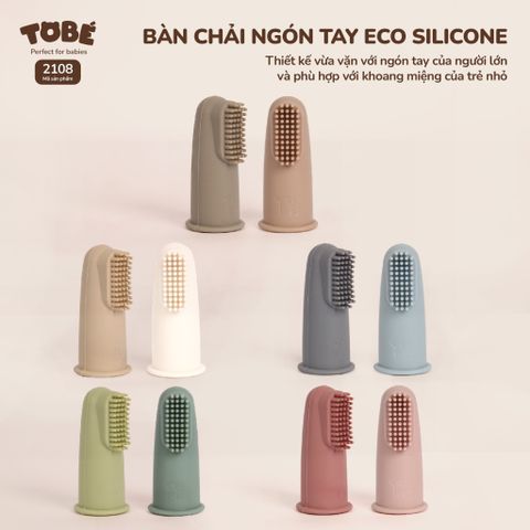  Bàn Chải Ngón Tay Silicone MS 2108 