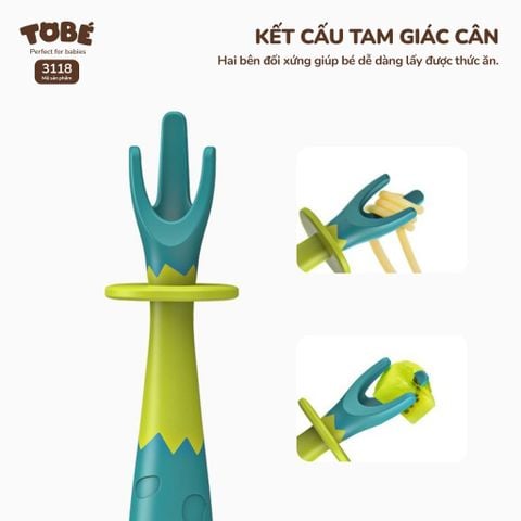  Set Thìa Dĩa Ăn Dặm MS 3118 