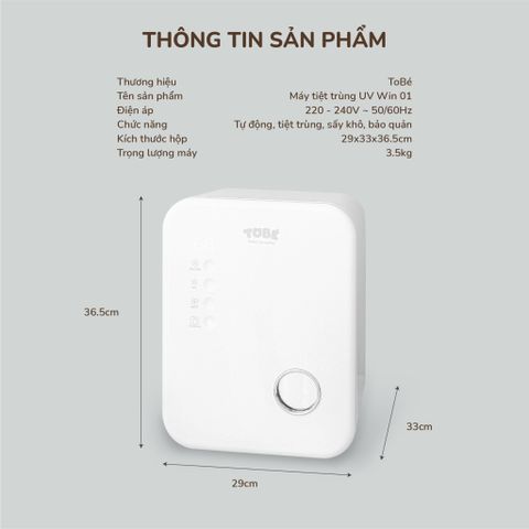  Máy Tiệt Trùng UV Win 01 MS 9117 