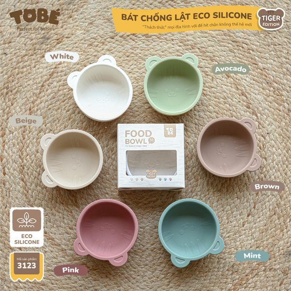  Bát Ăn Dặm Eco Silicone MS 3123 