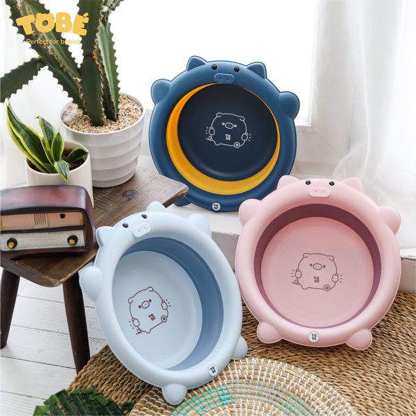  Chậu Rửa Mặt Gấp Gọn Heo Ngộ Nghĩnh MS 2105 