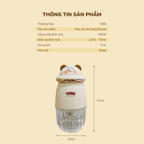 Máy Xay Beanie Gấu MS 9121 