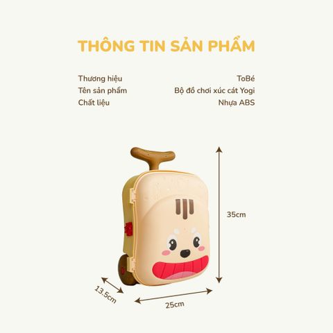  Bộ Đồ Chơi Xúc Cát Yogi MS 5104 