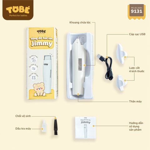 Tông Đơ Hút Tóc Jimmy MS 9131 