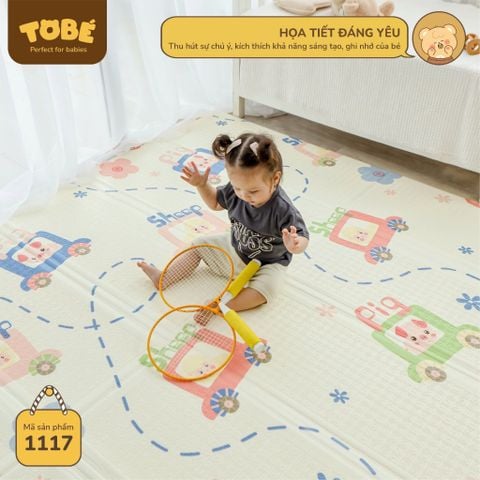 Thảm Chơi Gấp Gọn 2 Mặt MS 1117 