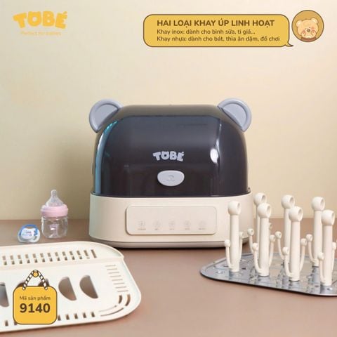  Máy Úp Bình Sấy Khô & Tiệt Trùng UVC 2in1 FINO MS 9140 