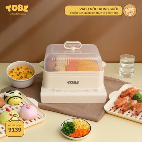  Nồi Hấp Hơi Nước 3 Tầng ToBé MS 9139 