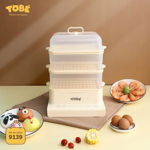  Nồi Hấp Hơi Nước 3 Tầng ToBé MS 9139 