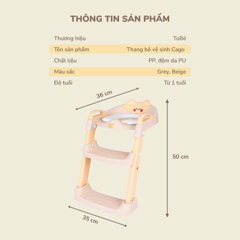  Thang Bô Vệ Sinh CAGO MS 2124 