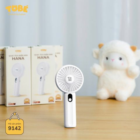  Quạt Tích Điện Mini HANA MS 9142 