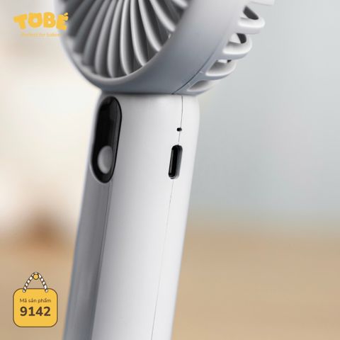  Quạt Tích Điện Mini HANA MS 9142 