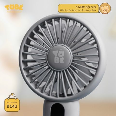  Quạt Tích Điện Mini HANA MS 9142 