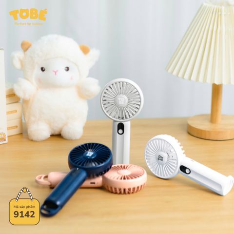  Quạt Tích Điện Mini HANA MS 9142 