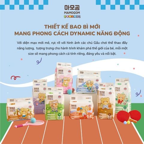  Tã-bỉm Mamogom Phiên Bản Dynamic 
