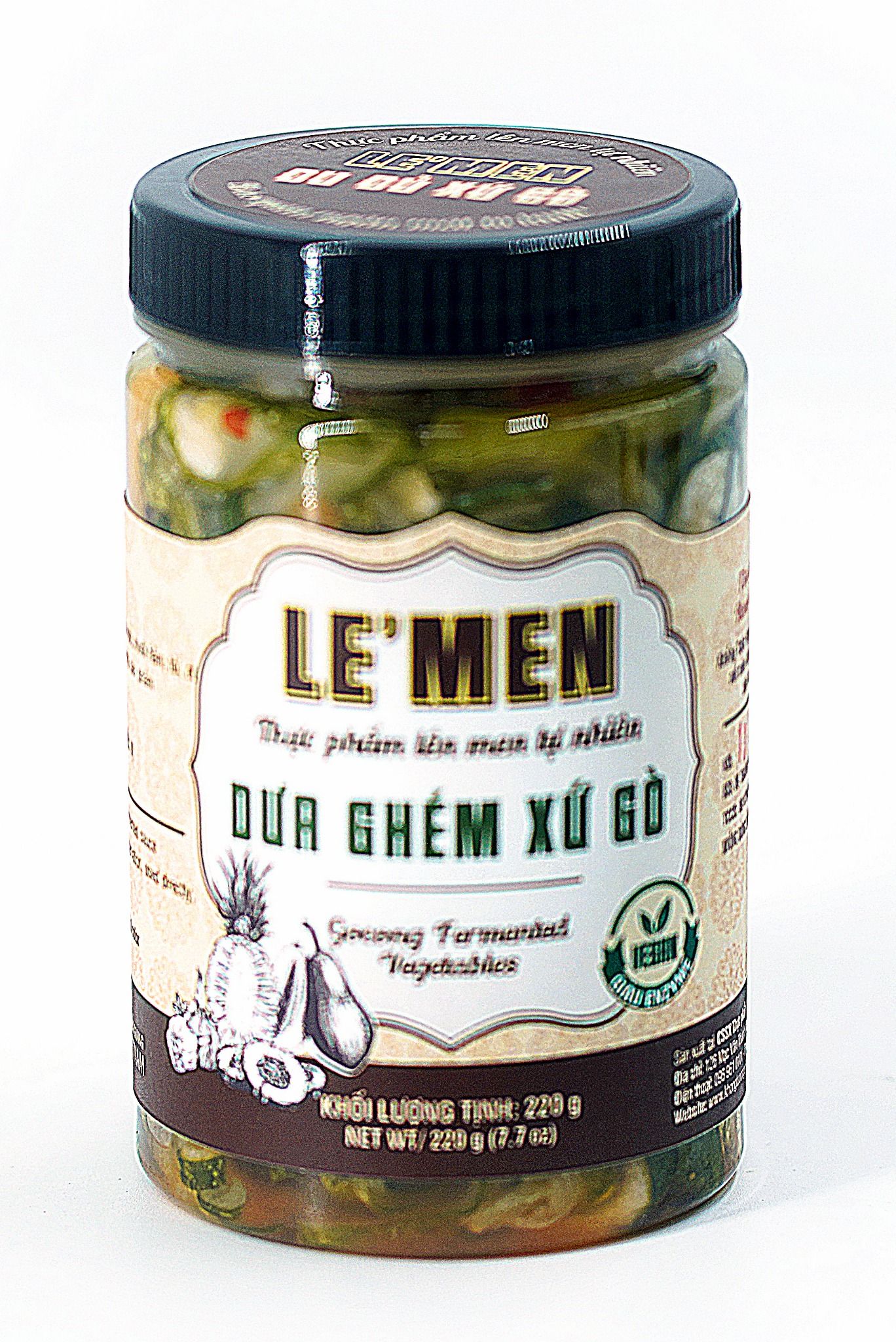  Dưa Ghém Dưa Leo Le'men (Chay) 