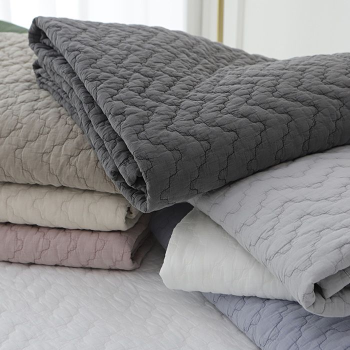 Chăn Drap Hàn Quốc Cotton Organic Cao Cấp Lily