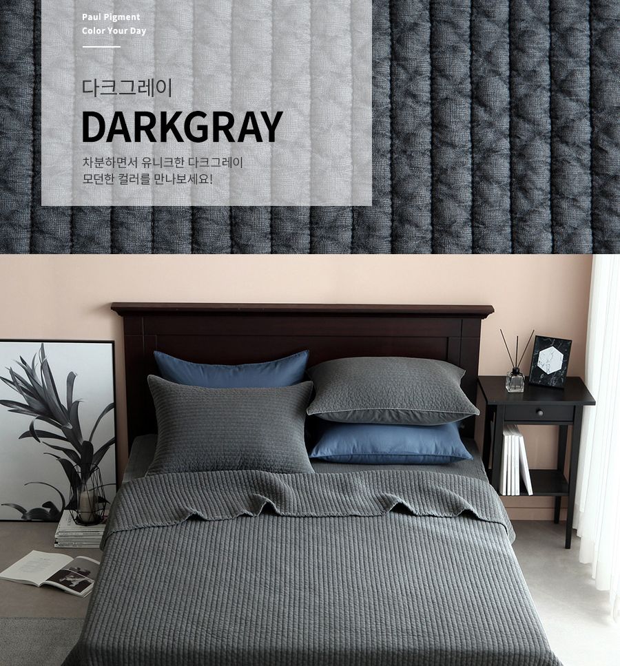 Chăn Hè Cotton Cao Cấp Drap Trải Paul Pigment Washing
