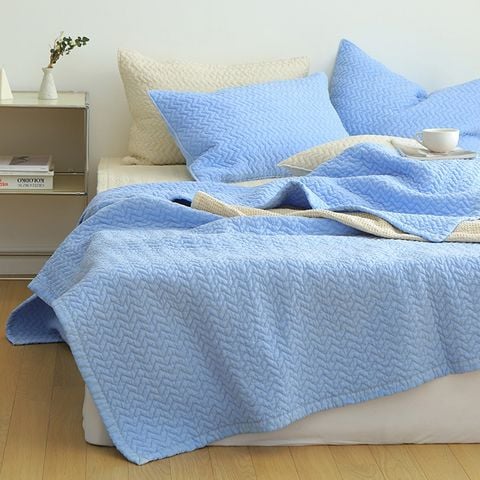  Chăn Mền Bông Tinh Khiết Cottage Cao Cấp Hàn Quốc 