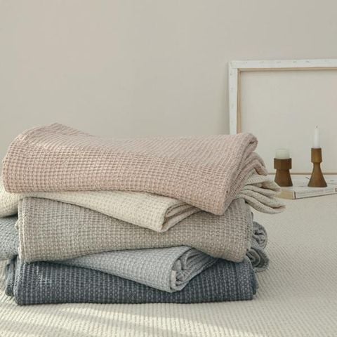  Chăn Mền Cao Cấp Sang Trọng Mềm Mại Modal Waffle 