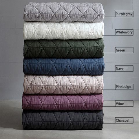  Chăn Mền Cotton Nguyên Chất Drap Trải Hàn Quốc Aigle 