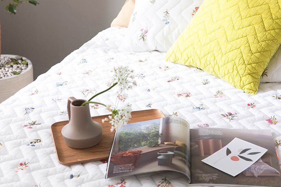 Chăn mền Hàn Quốc Cao Cấp Cotton Candy Pigment