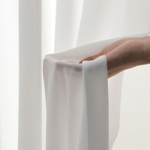  Rèm Vải Voan Hàn Quốc Kiểu Khách Sạn Chiffon 