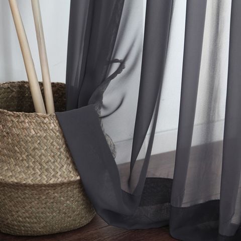  Rèm Vải Voan Hàn Quốc Kiểu Khách Sạn Chiffon 