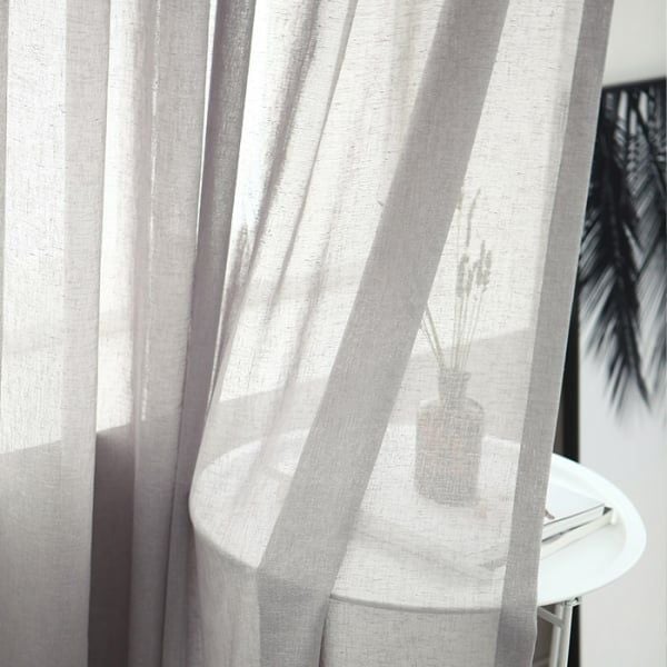 Rèm Voan Hàn Quốc Vải Linen Cao Cấp GHM