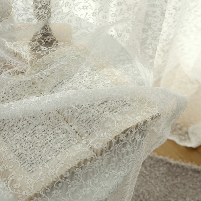 Rèm Voan Thêu Sang Trọng Hàn Quốc Hana Hana