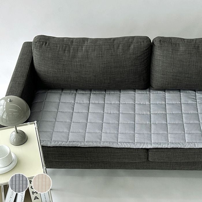 Tấm Đệm Trải Ghế Sofa Mùa Hè Rayon Ripple Cao Cấp