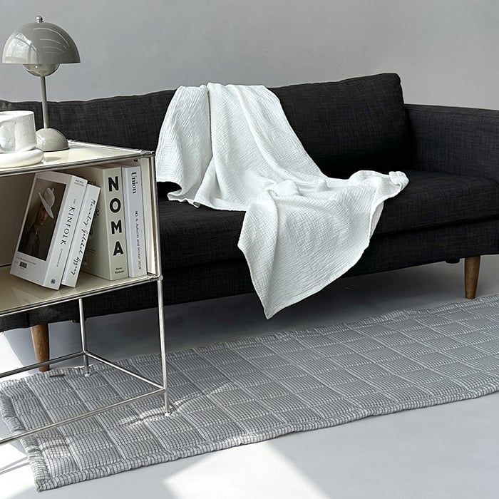 Tấm Đệm Trải Ghế Sofa Mùa Hè Rayon Ripple Cao Cấp