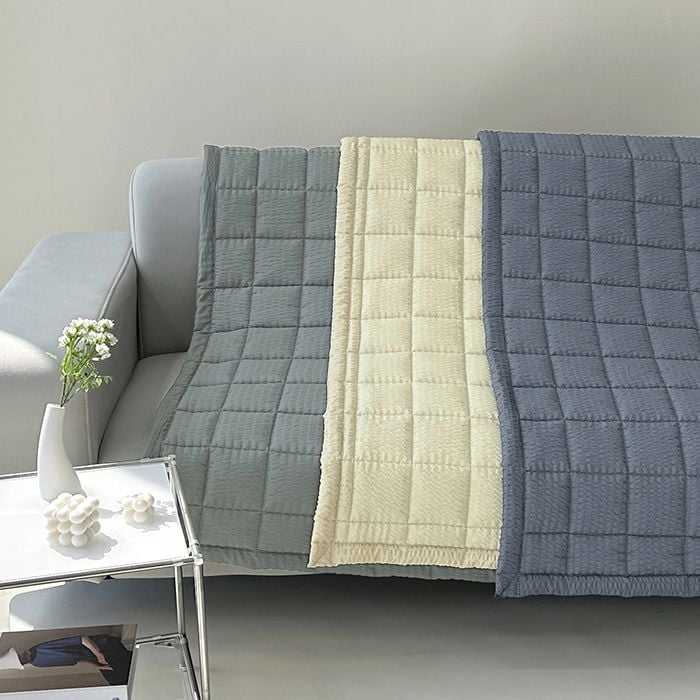 Tấm Đệm Trải Ghế Sofa Seersucker Cao Cấp