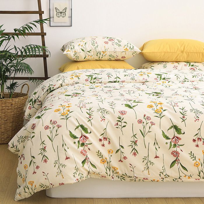 Vỏ Chăn Mền Cotton Linen Hàn Quốc Cao Cấp Plumberry