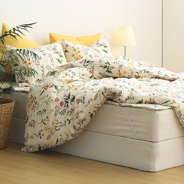Vỏ Chăn Mền Cotton Linen Hàn Quốc Cao Cấp Plumberry