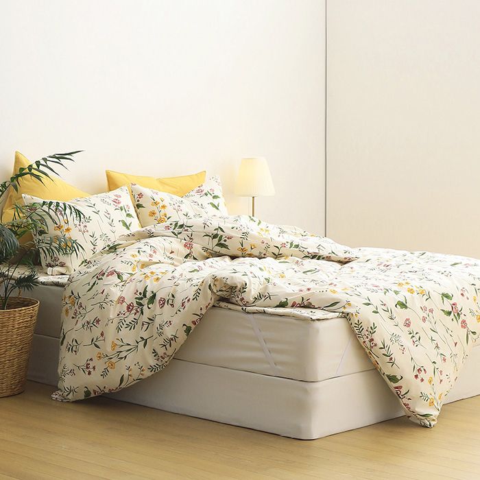 Vỏ Chăn Mền Cotton Linen Hàn Quốc Cao Cấp Plumberry