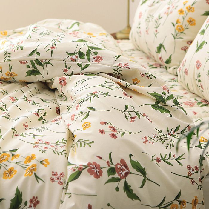 Vỏ Chăn Mền Cotton Linen Hàn Quốc Cao Cấp Plumberry