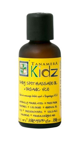 Dầu thoa giữ ấm, chống đầy hơi Tanamera Baby spot massage oil cho trẻ sơ sinh, trẻ nhỏ, Chai 50ml
